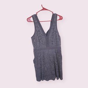 Free People Slate Blue Gray Dress Size Large